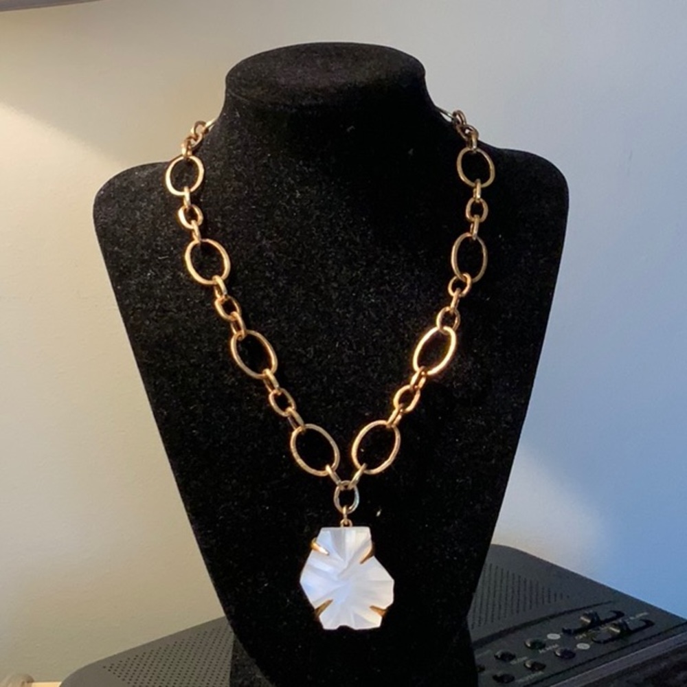 Alexis Bittar AMAZING gold-tone necklace